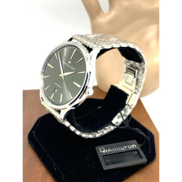Hamilton Men's Watch H38525181 Jazzmaster Swiss Automatic Gray Dial Steel 40mm - Picture 2 of 15